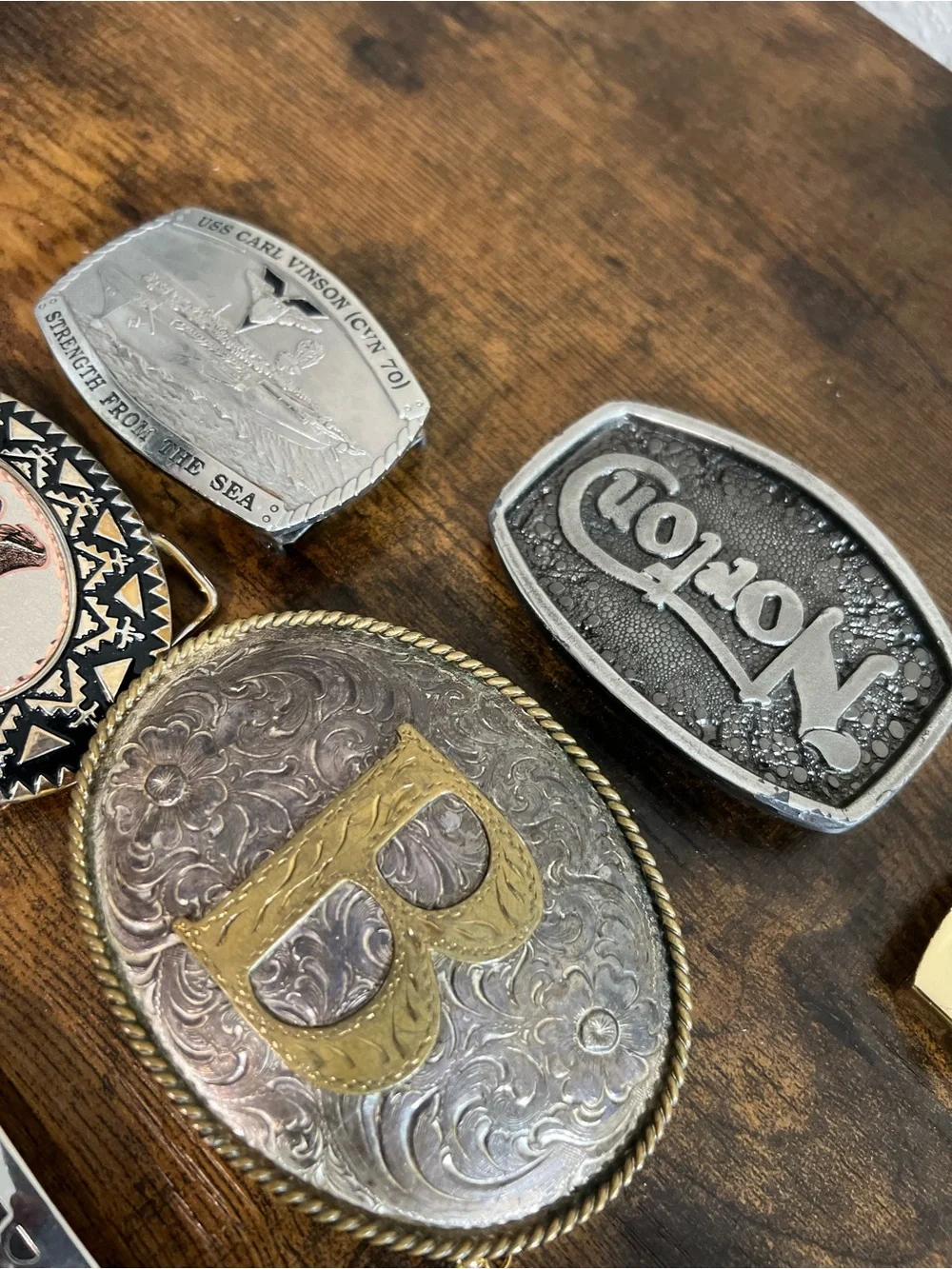 Mixed Men’s Money Clips and Buckle Accents - Gold & Silver Tones